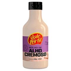 Molho de Alho Cremoso Vale Fértil Unidade 215ml