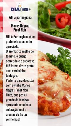 Vinho Manos Negras Pinot Noir Tinto 750ml