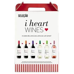 Kit 6 Vinhos Seleção I Heart 750ml