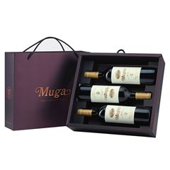 Kit 3 Vinhos Muga Reserva 2017 Tinto 750ml