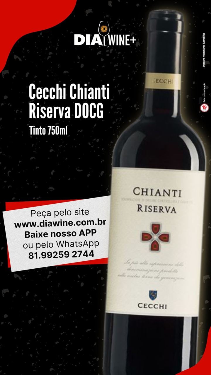 Vinho Cecchi Chianti Riserva DOCG Tinto 750ml | Dia Wine