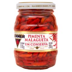 Pimenta Malagueta Hemmer Vidro Unidade 110g 