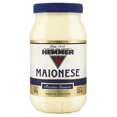 Maionese Receita Caseira Hemmer Pet Unidade 485ml