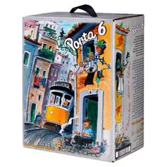 Vinho Porta 6 Bag in Box Tinto 3000ml