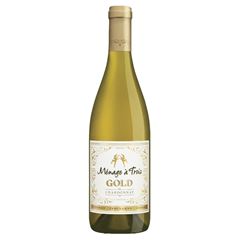 Vinho Ménage à Trois Gold Chardonnay Branco 750ml