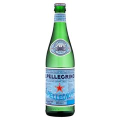 Água Mineral com Gás San Pellegrino Vidro Fardo 24x505ml