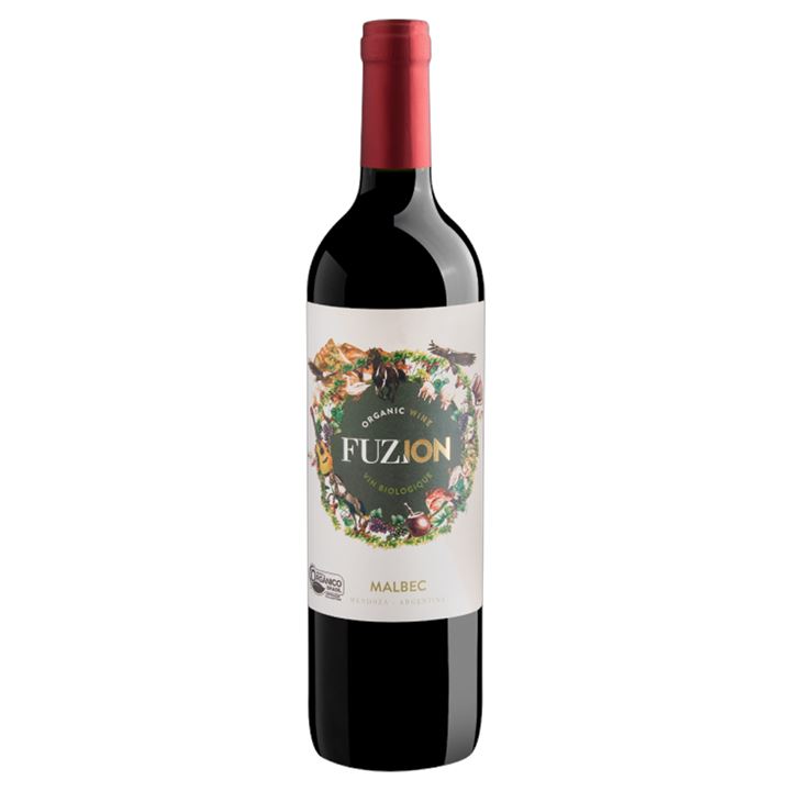 Vinho Zuccardi Tinto Seco Argentina Fuzion Organic Malbec 750ml