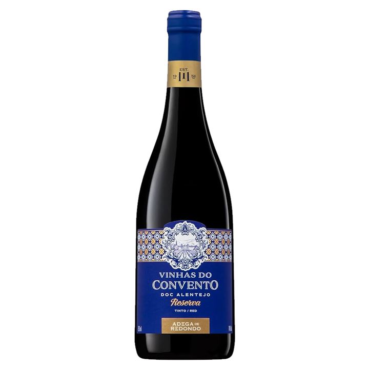 Vinho Adega de Redondo Tinto Seco Portugal Vinhas do Convento Reserva Alicante Bouschet, Syrah, Touriga Nacional 750ml