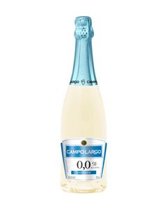 Espumante Campo Largo Zero Álcool Moscato Branco 750ml