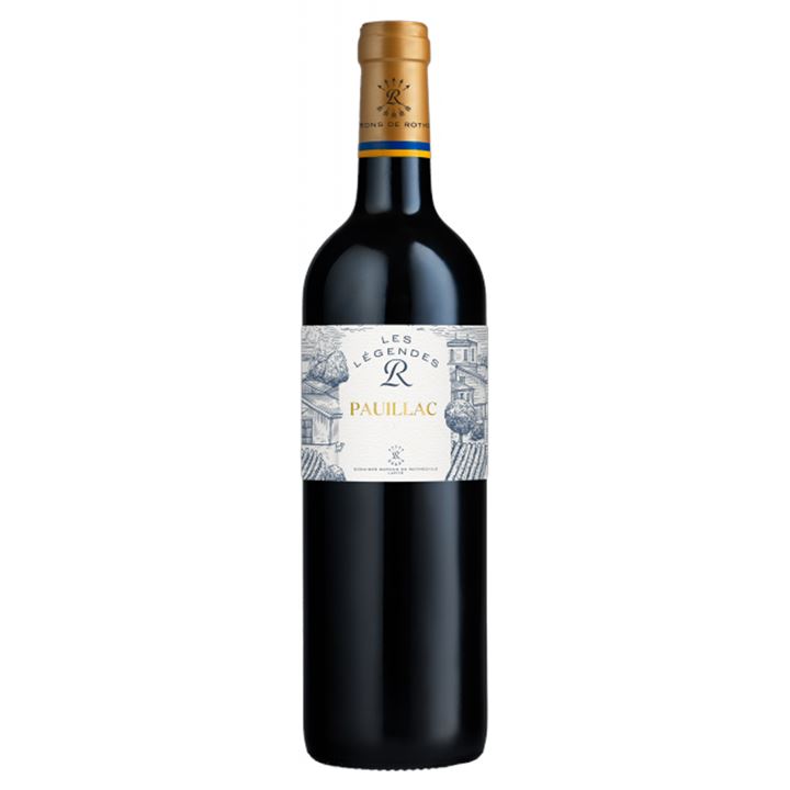 Vinho Baron Philippe de Rothschild Tinto Seco França Les Legendes Pauillac Cabernet Sauvignon, Merlot 2021 750ml