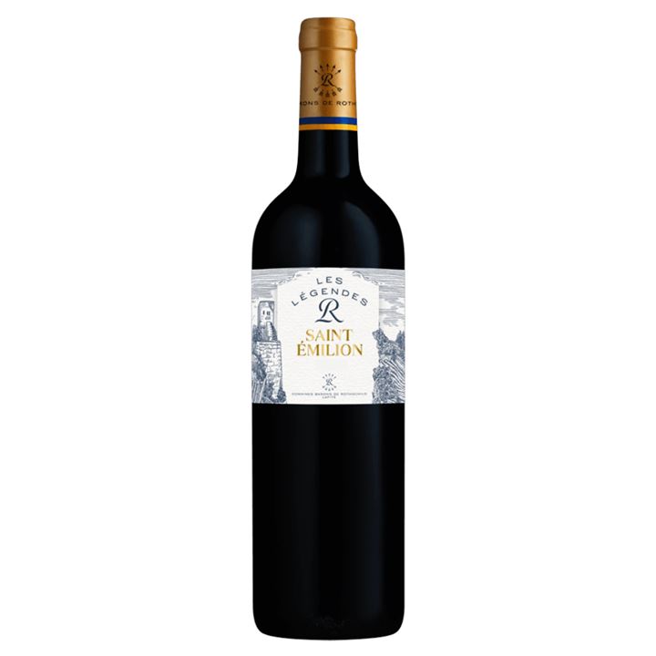 Vinho Barons de Rothschild Tinto Seco França Les Légendes Saint Émilion Cabernet Franc, Merlot 750ml