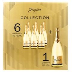 Kit Espumante Cava Freixenet Collection Carta Nevada 6 Garrafas 750ml + 1 Magnum 1500ml