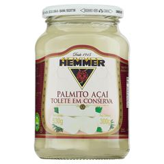 Palmito Açaí Vidro Hemmer 300g