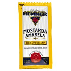 Mostarda Amarela Hemmer Sachê Caixa 192x7g