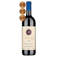 Vinho Sassicaia 2014 Tinto 750ml