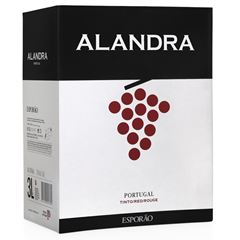 Vinho Esporão Alandra Bag in Box Tinto 3000ml