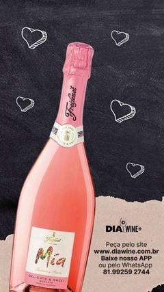 Espumante Freixenet Mia Moscato Rosé 750ml